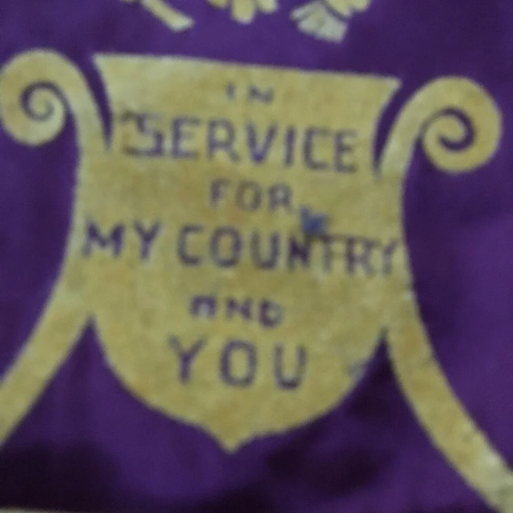 Vintage Us Army Scarf